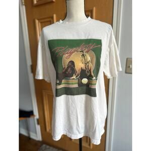 Playboy x PacSun Men’s Graphic T-Shirt White Short Sleeve Size M